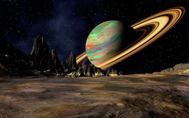 planet, Planetary Rings HD Wallpaper Desktop Background