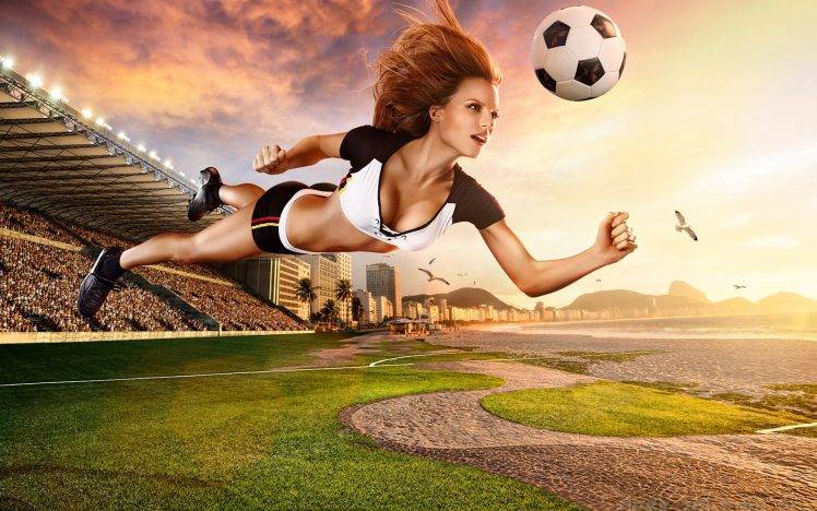 soccer, Women HD Wallpaper Desktop Background