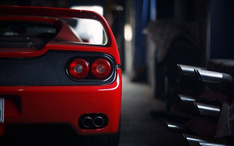 car, Vehicle, Ferrari F50, Red Cars HD Wallpaper Desktop Background