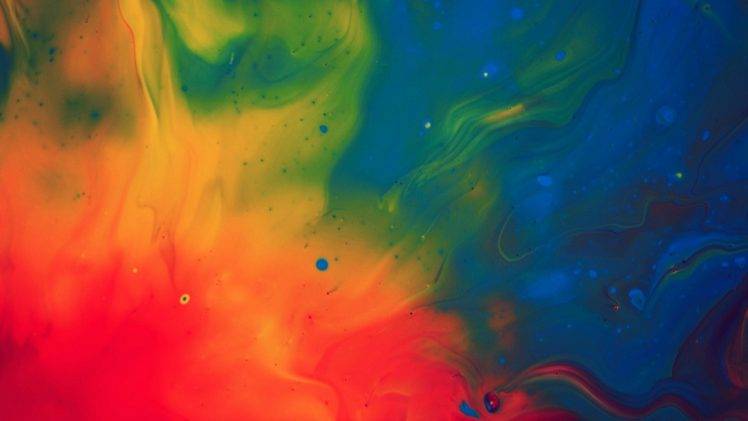 digital Art, Colorful, Artwork, Abstract, Blue, Yellow, Red, Green HD Wallpaper Desktop Background