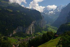 nature, Landscape, Mountain Pass, Villages