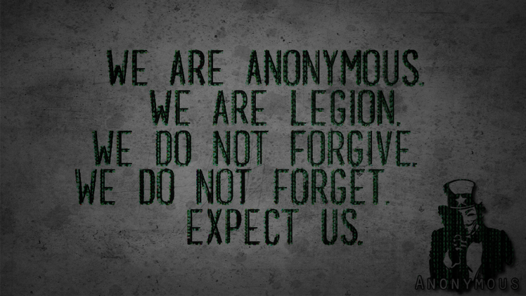 Anonymous, Typography, Uncle Sam, Guy Fawkes HD Wallpaper Desktop Background