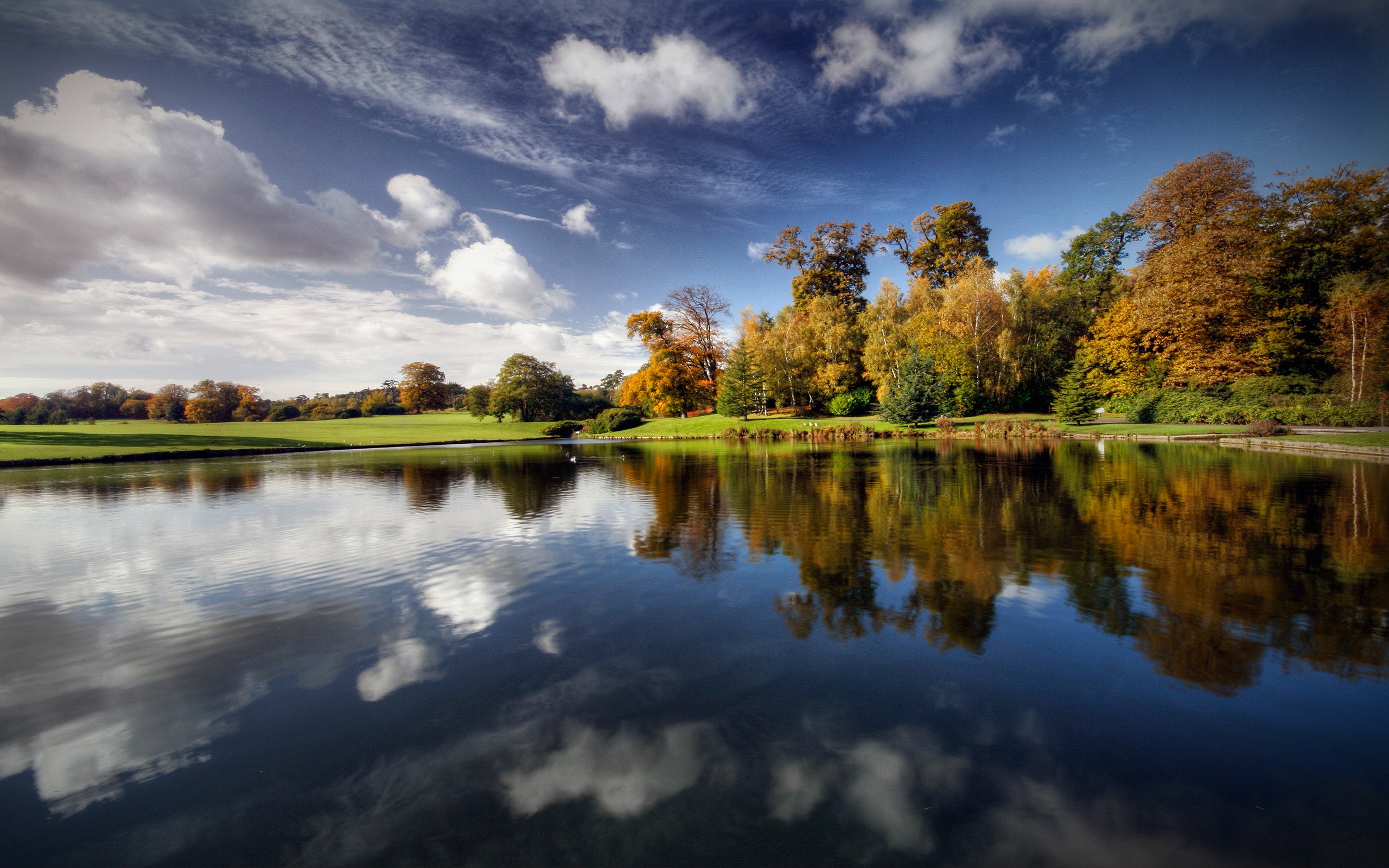 nature, HDR, Landscape, Lake, Reflection Wallpaper