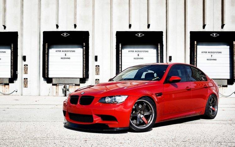 car, BMW, Red Cars HD Wallpaper Desktop Background