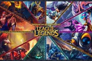 League Of Legends, Video Games, Champions League, Nautilus, Lee Sin, Hecarim, Shen, Fiddlesticks, Amumu, Maokai, Malphite, Nocturne, ChoGath