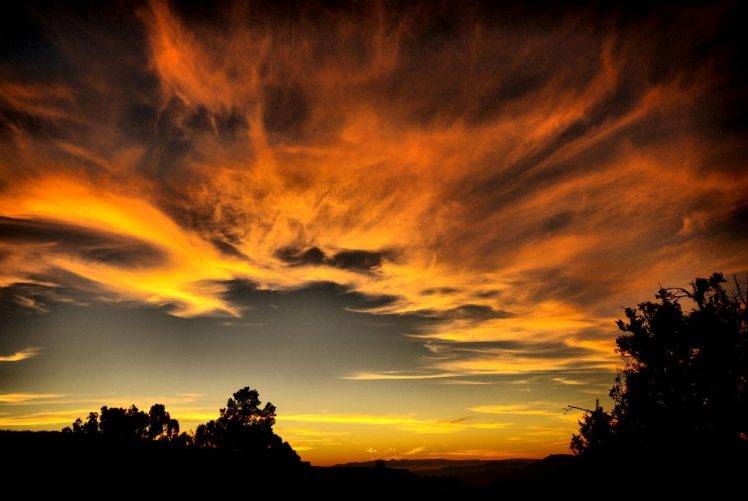 sunset, Landscape HD Wallpaper Desktop Background