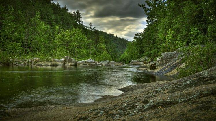 nature, HDR, Landscape, River HD Wallpaper Desktop Background