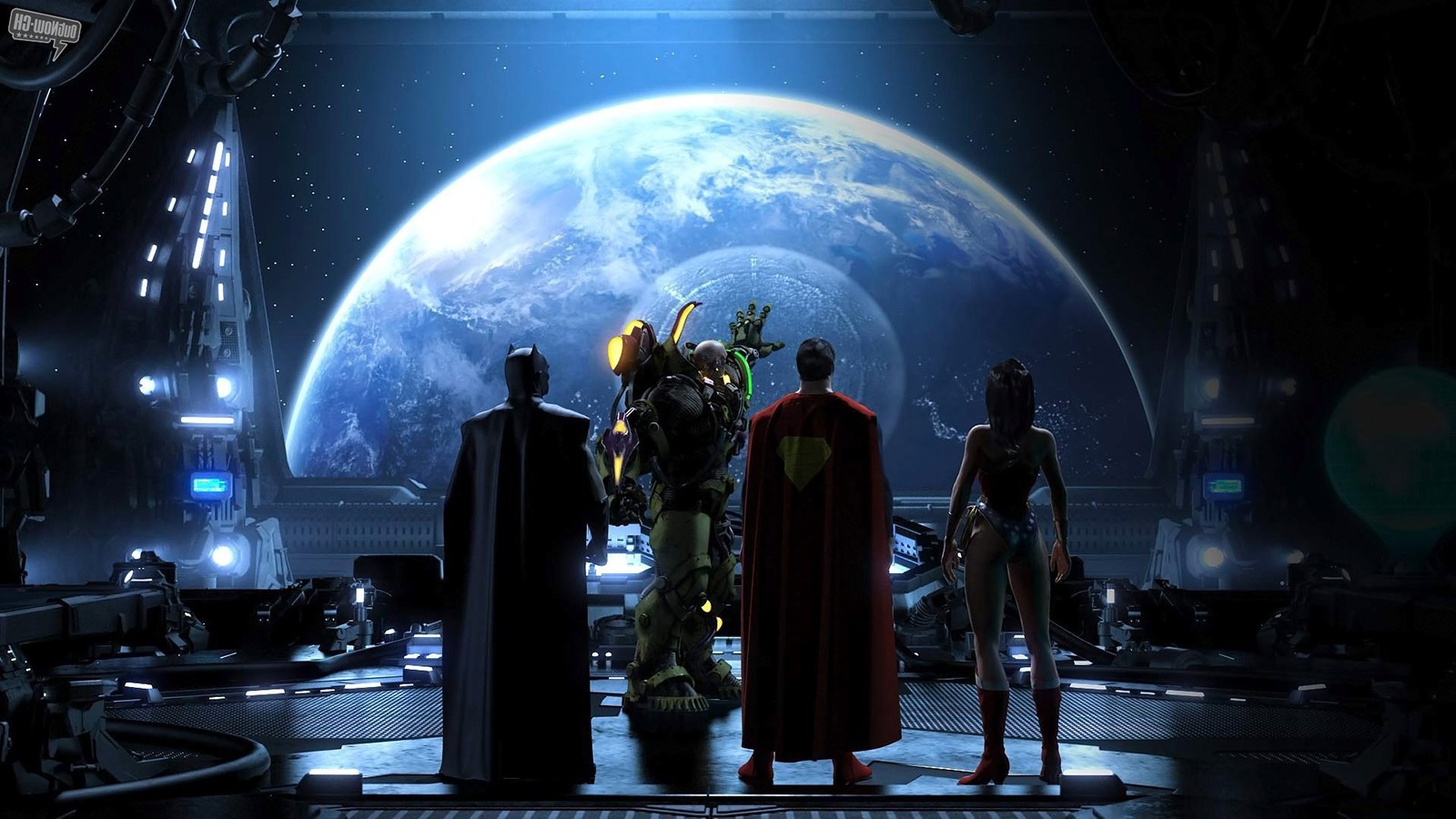 Justice League, Superman, Wonder Woman, Batman, Lex Luthor Wallpaper