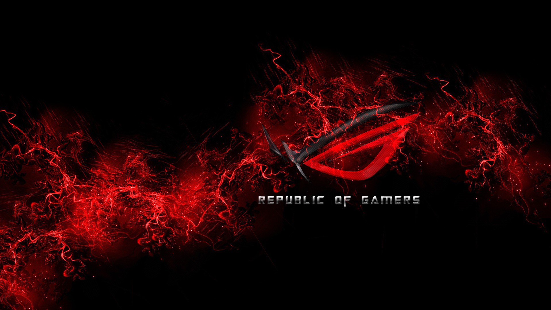 ASUS, Black And Red, Gamers, Video Games, PC Gaming, Window Wallpaper