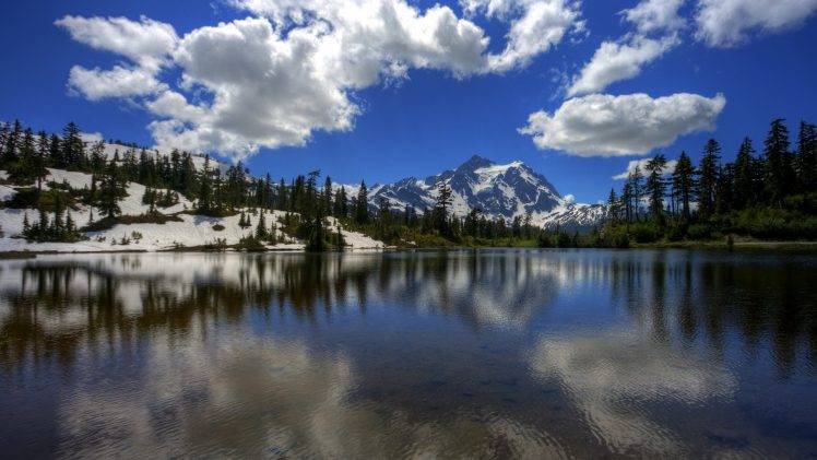 nature, HDR, Lake, Landscape HD Wallpaper Desktop Background