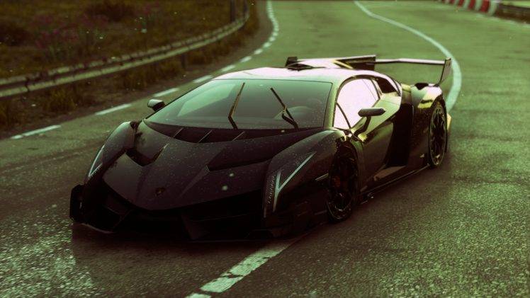 car, Driveclub, Racing, Lamborghini Veneno HD Wallpaper Desktop Background