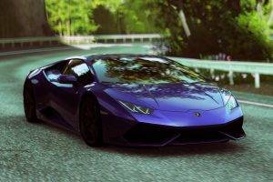 car, Driveclub, Racing, Lamborghini Huracan LP 610 4, Purple