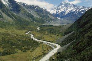 landscape, Nature, Mountain, River, Valley