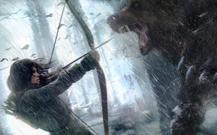 Rise Of The Tomb Raider, Artwork, Video Games HD Wallpaper Desktop Background