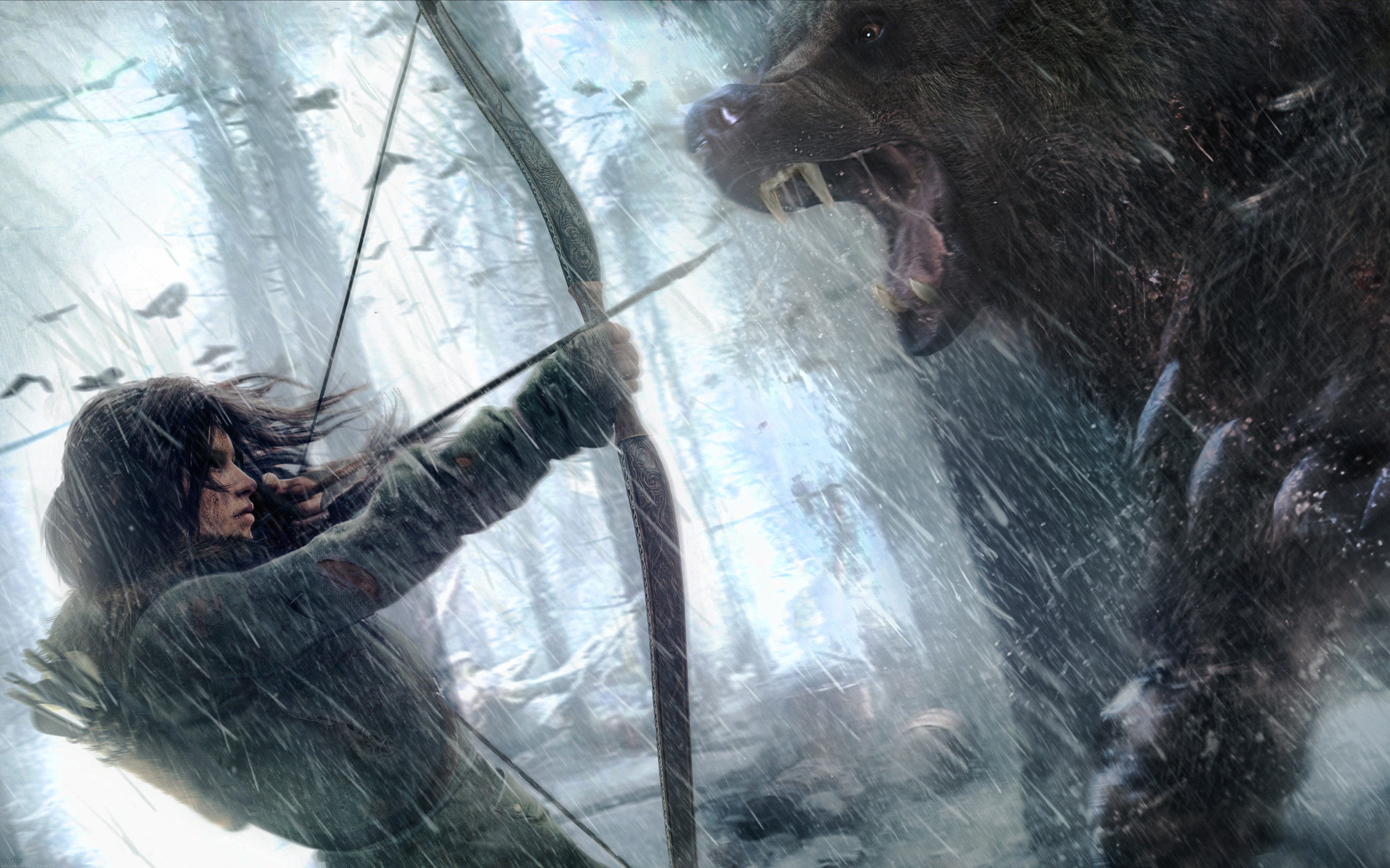 Rise Of The Tomb Raider, Artwork, Video Games Wallpaper