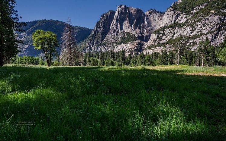 nature, Landscape, Mountain, Grass HD Wallpaper Desktop Background