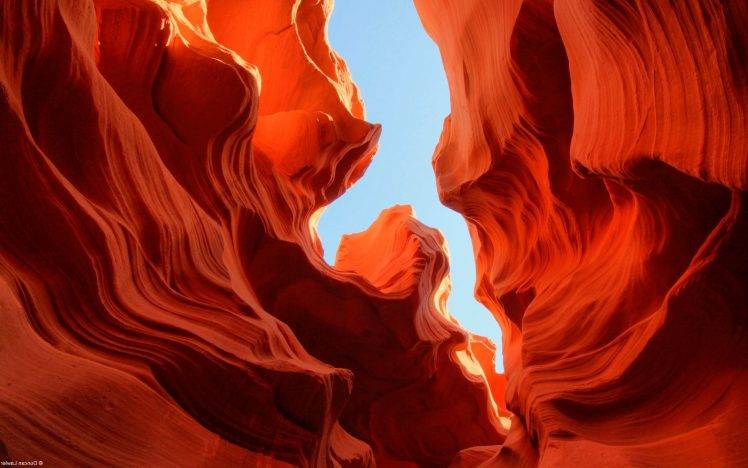 nature, Landscape, Rock Formation, Canyon, Antelope Canyon, Arizona HD Wallpaper Desktop Background