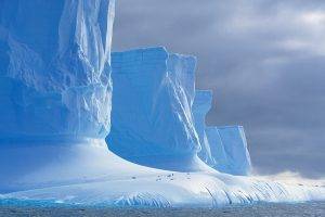 nature, Ice, Landscape, Iceberg, Antarctica