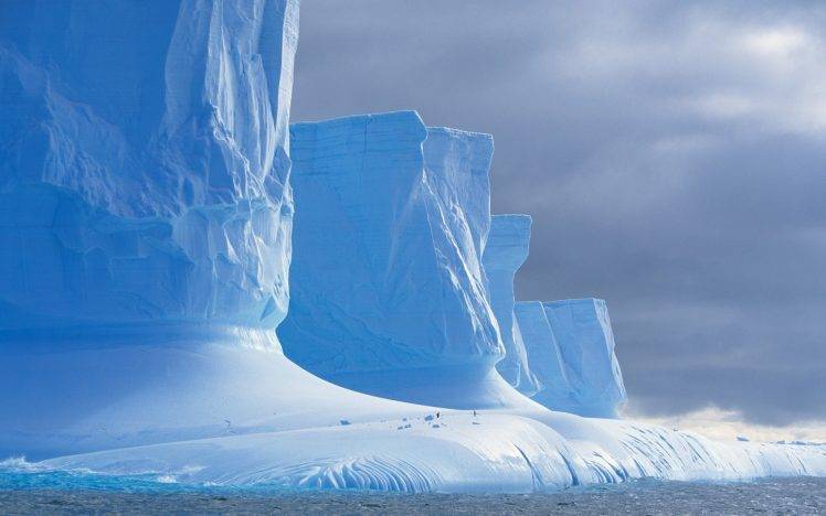 nature, Ice, Landscape, Iceberg, Antarctica HD Wallpaper Desktop Background