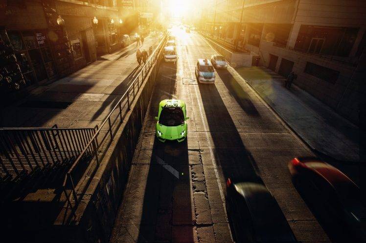 car, Vehicle, Street, Lamborghini HD Wallpaper Desktop Background