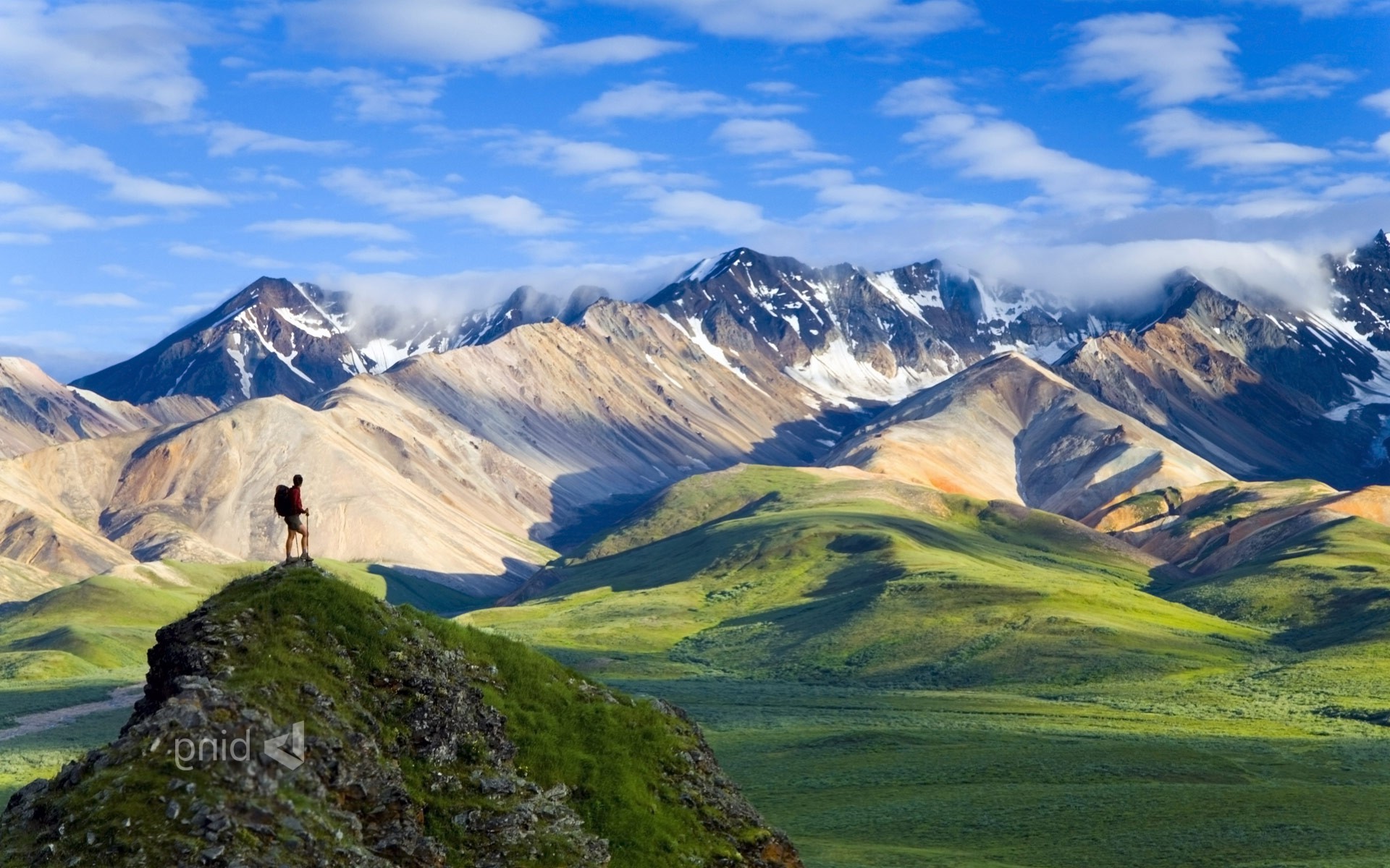 nature, Landscape, Mountain, Hiking, National Park, Alaska Wallpaper