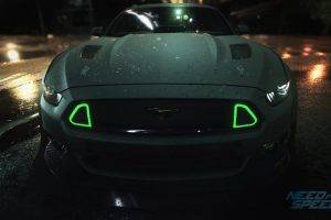 racing, Anime, Car, Video Games, 2015 Ford Mustang RTR, Need For Speed