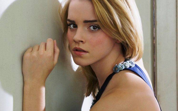 Emma Watson, Women, Blonde, Brown Eyes, Actress HD Wallpaper Desktop Background