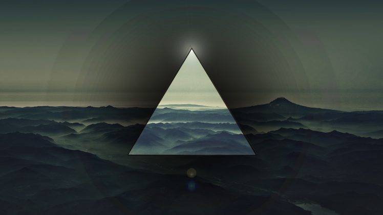 abstract, Polyscape, Triangle HD Wallpaper Desktop Background