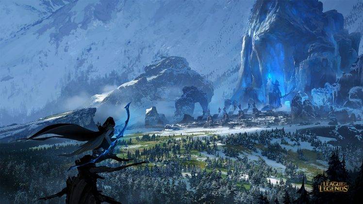 Runeterra, Ashe, League Of Legends HD Wallpaper Desktop Background