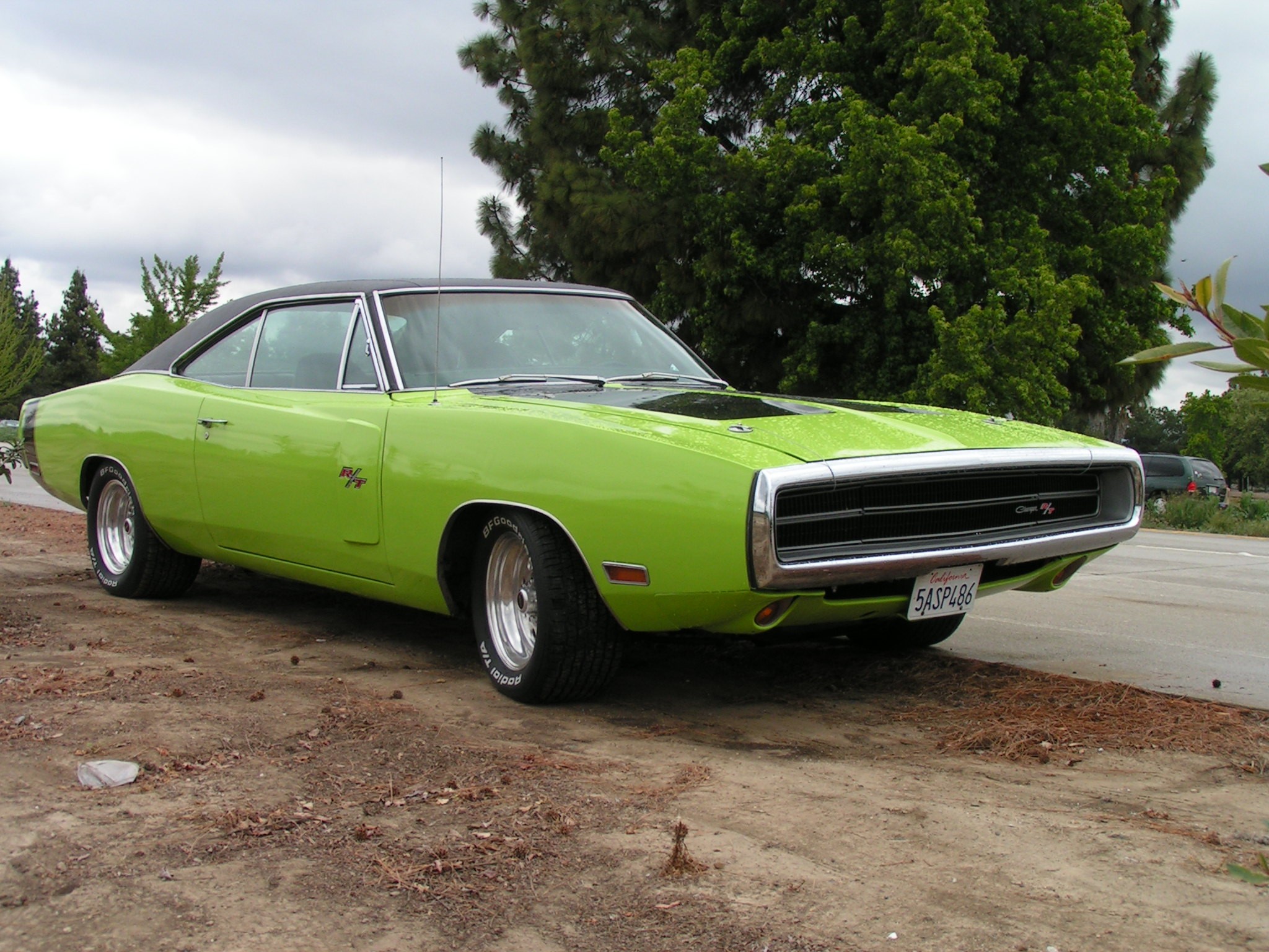 car, Dodge Charger, Green Cars Wallpaper