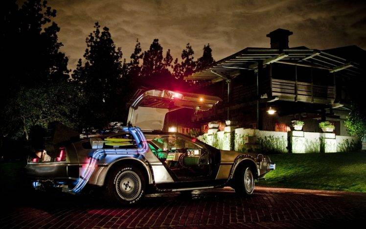DeLorean, Car, Back To The Future HD Wallpaper Desktop Background