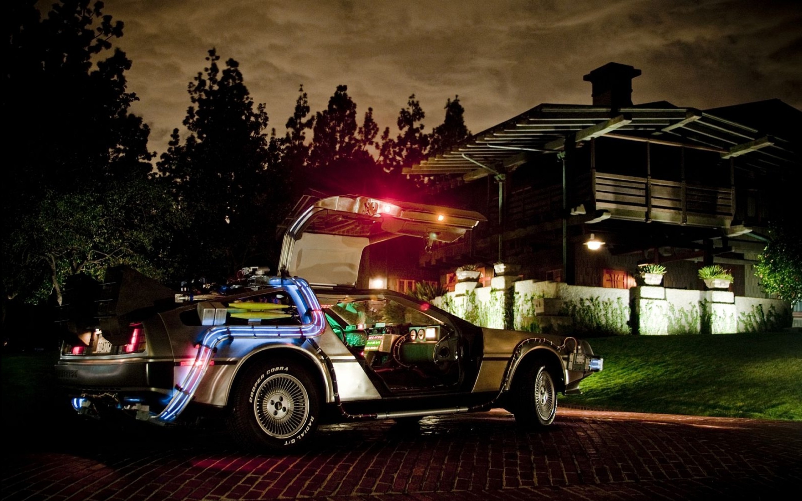 DeLorean, Car, Back To The Future Wallpaper