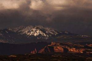 nature, Landscape, Mountain, Storm, Colorado, Snowy Peak, Clouds, Summit, Erosion