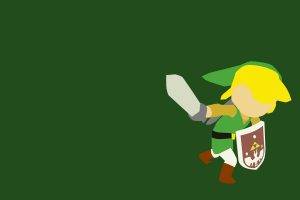 Link, The Legend Of Zelda, Minimalism, Video Games