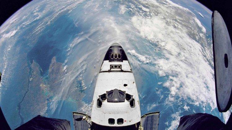 space, Space Shuttle Atlantis HD Wallpaper Desktop Background