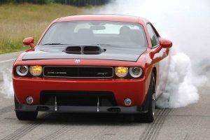 car, Muscle Cars, Dodge Challenger, Red Cars