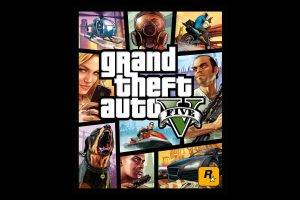 cover Art, Grand Theft Auto V, Rockstar Games, Video Game Characters