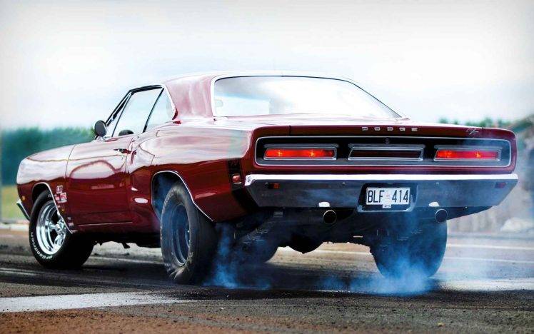 car, Muscle Cars, Dodge Charger, Red Cars HD Wallpaper Desktop Background