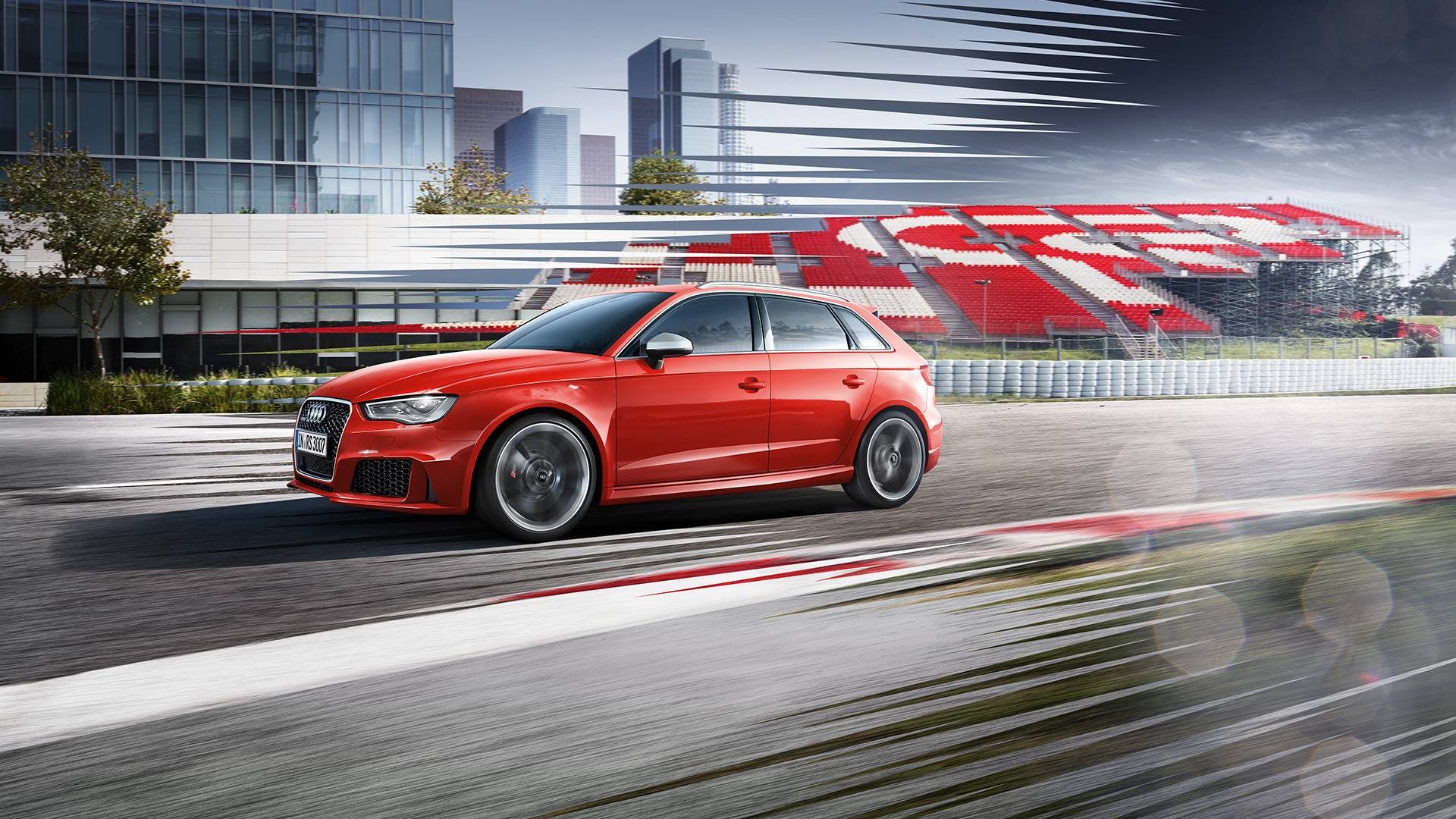 Audi, Audi RS3, Car, Red Cars Wallpaper