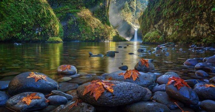 nature, Landscape, River, Waterfall HD Wallpaper Desktop Background