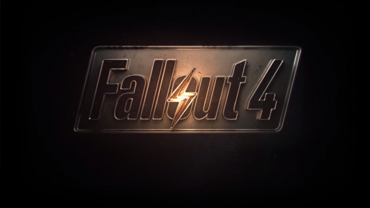 Fallout 4, Fallout, Typography, Black Background, Video Games HD Wallpaper Desktop Background
