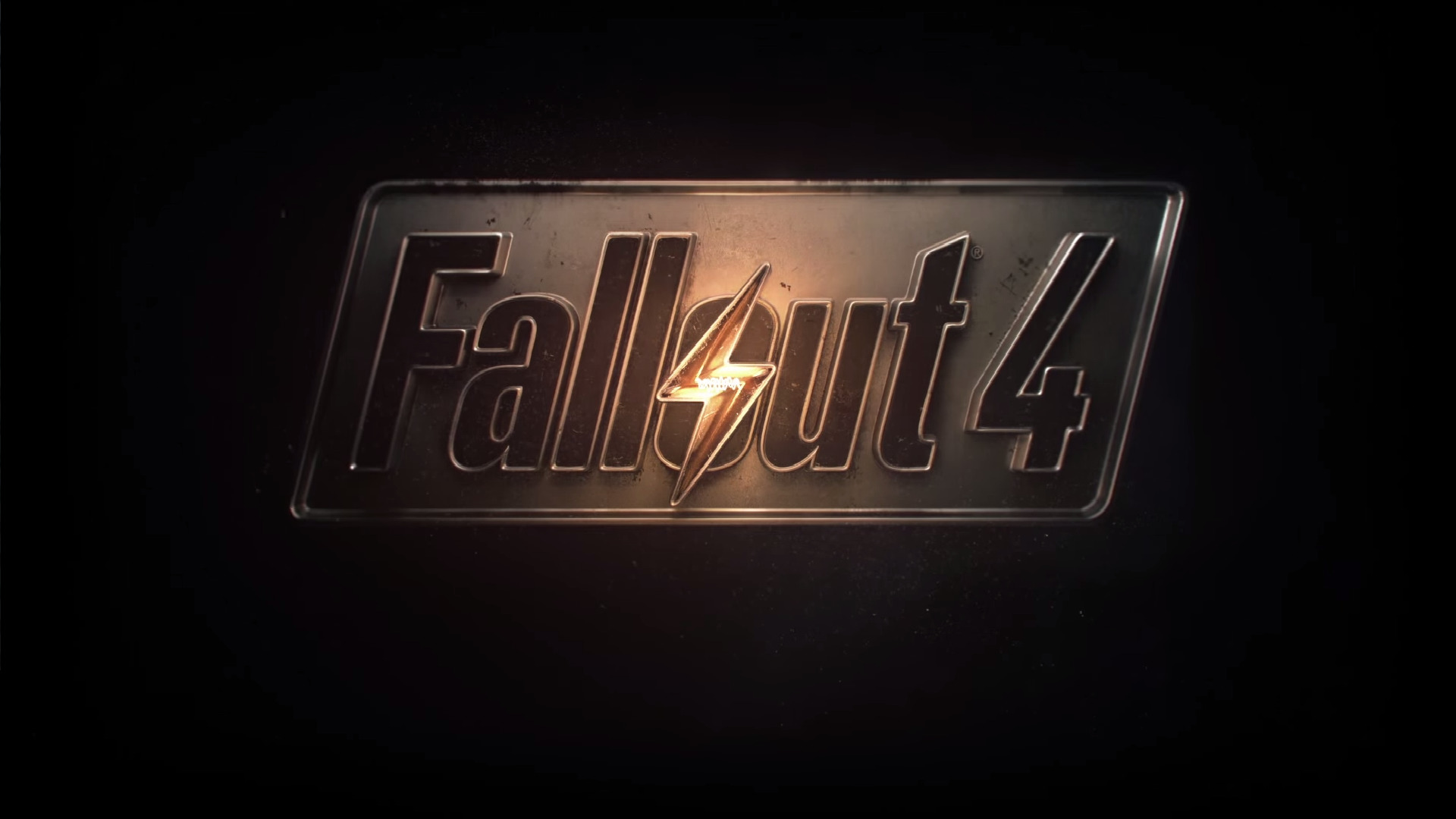 Fallout 4, Fallout, Typography, Black Background, Video Games Wallpaper