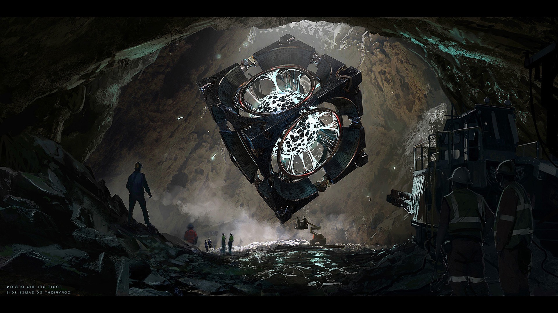 XCOM: Enemy Unknown, Video Games, Concept Art, Artwork, Cube Wallpaper