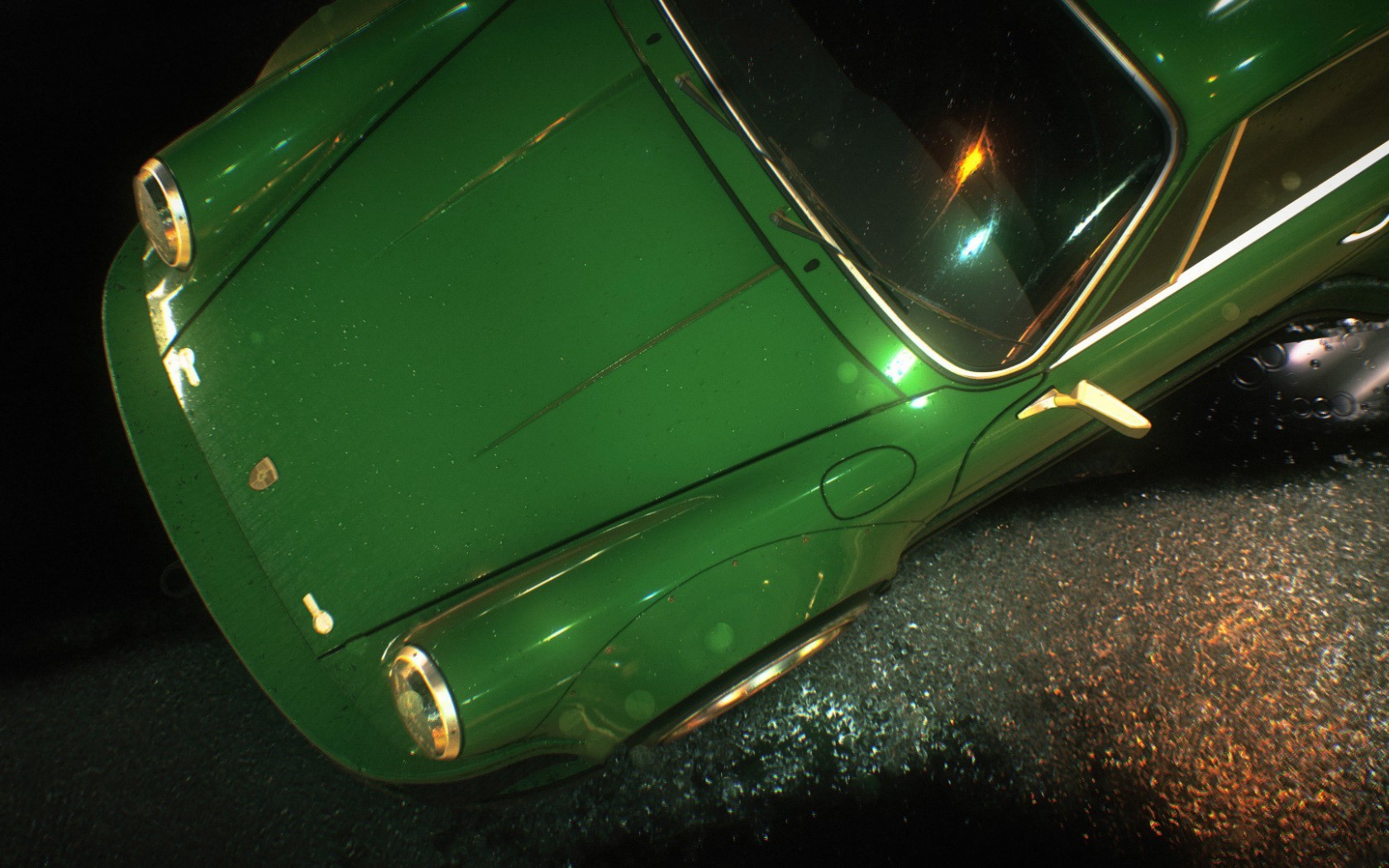 video Games, Need For Speed, 2015, RWB, Porsche 911, Green Cars Wallpaper