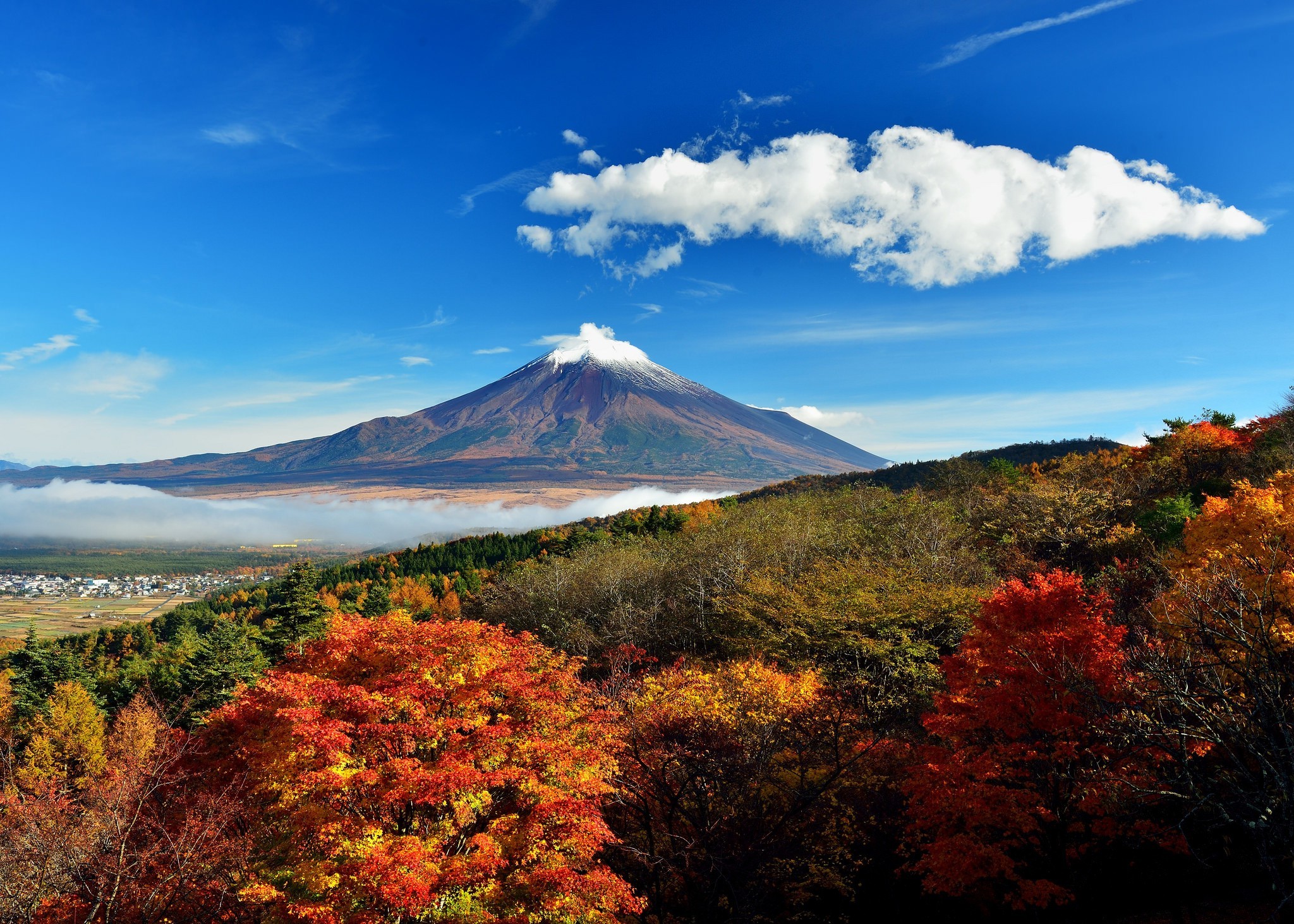 nature, Landscape, Mountain, Japan Wallpaper
