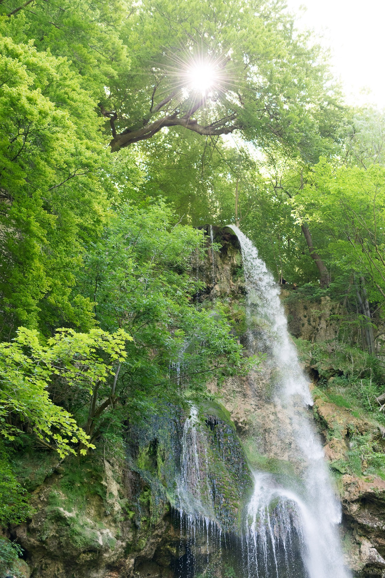 waterfall, Bad Urach, Landscape, Nature Wallpaper