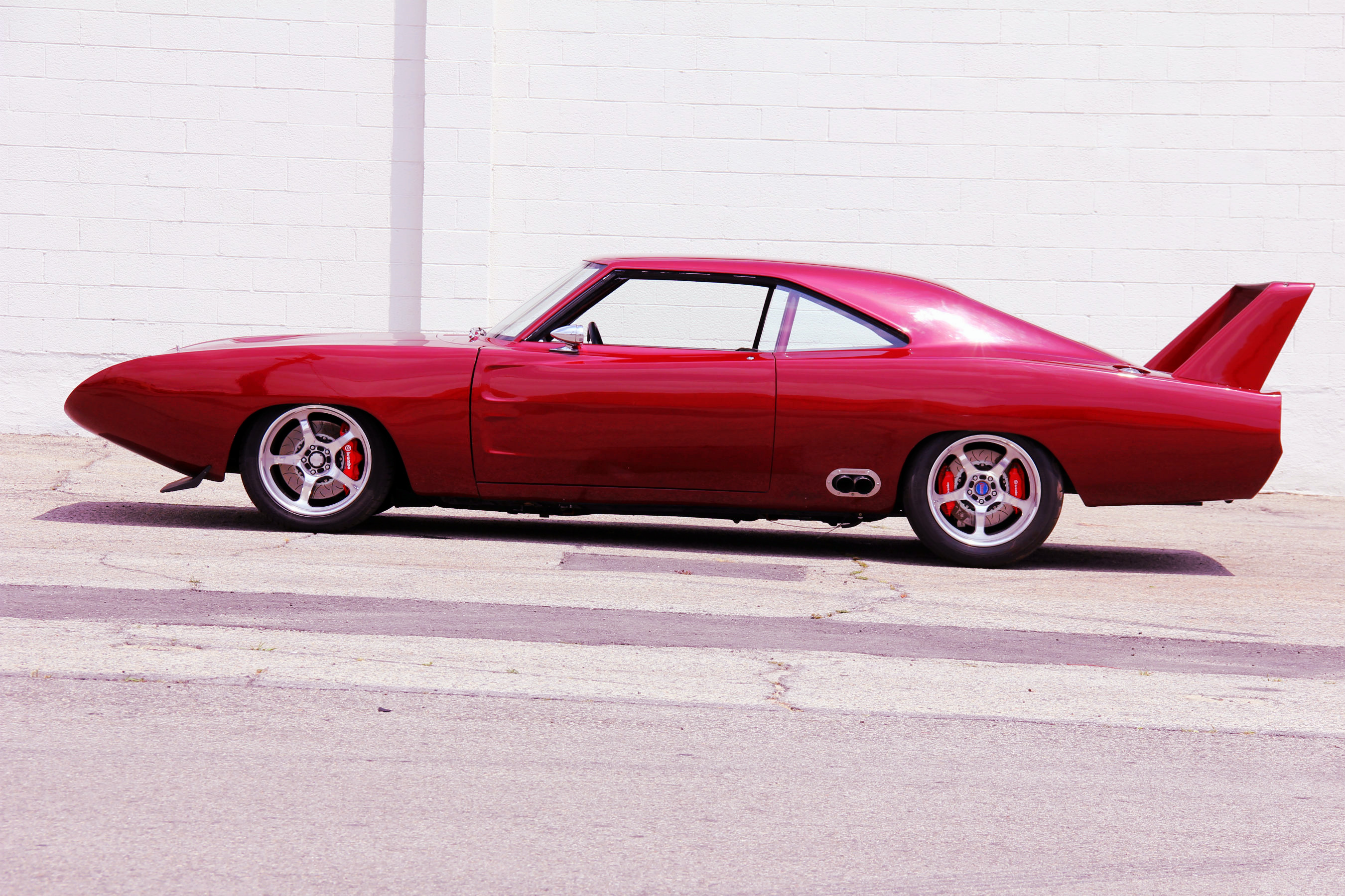 Dodge Daytona, Car, Red Cars Wallpaper