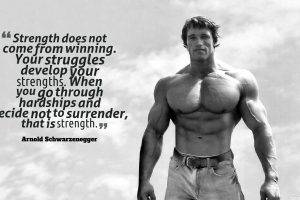 quote, Motivational, Arnold Schwarzenegger