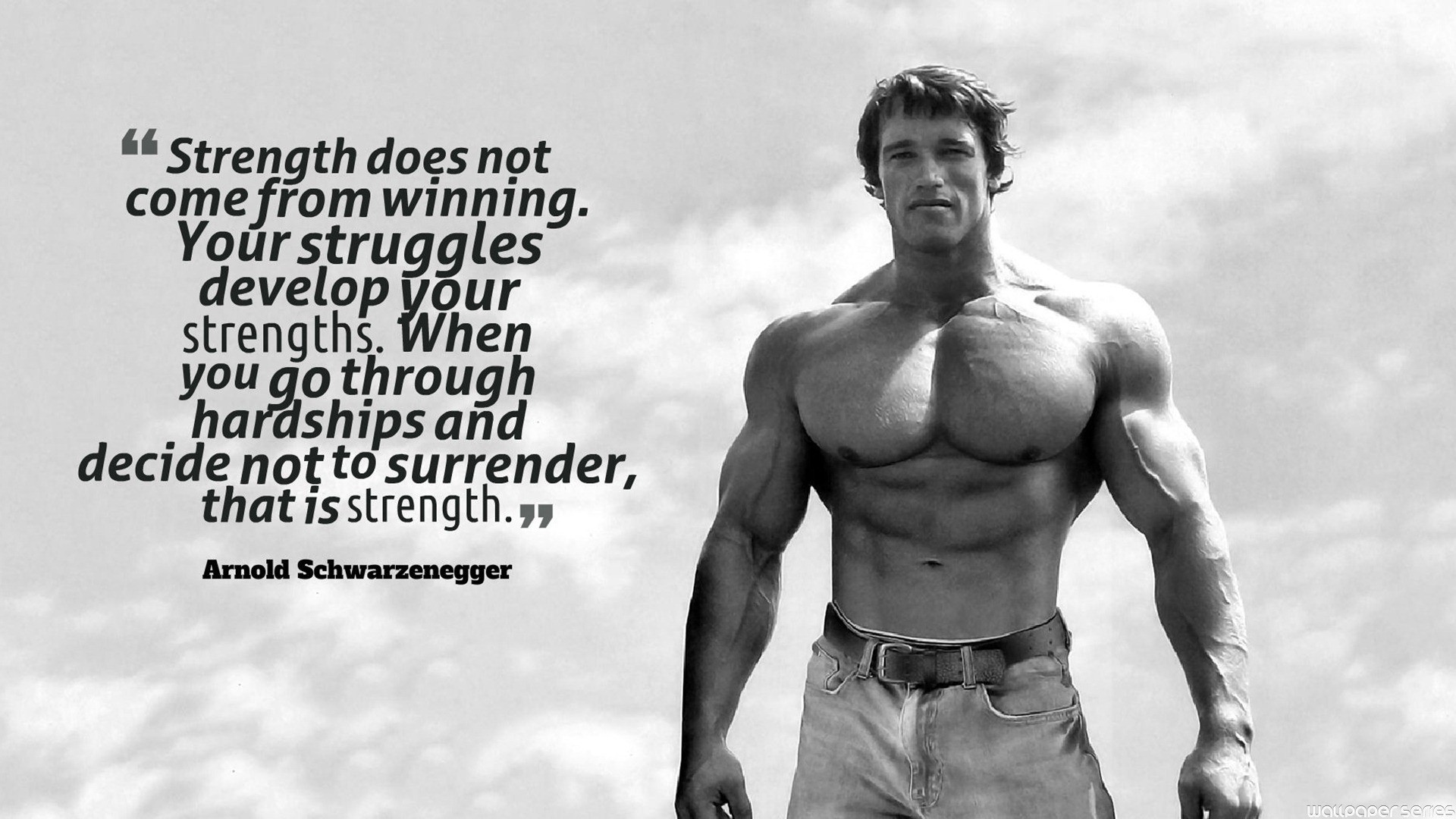 quote, Motivational, Arnold Schwarzenegger Wallpapers HD / Desktop and