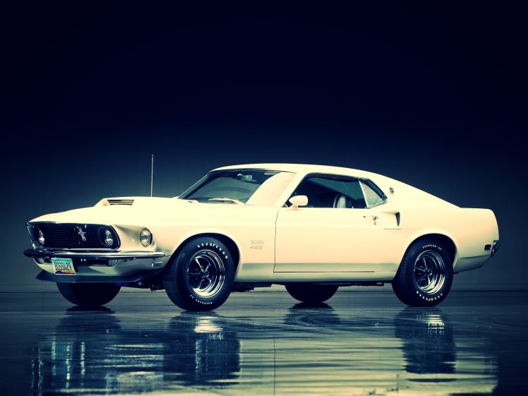 Ford Mustang, White, Car HD Wallpaper Desktop Background